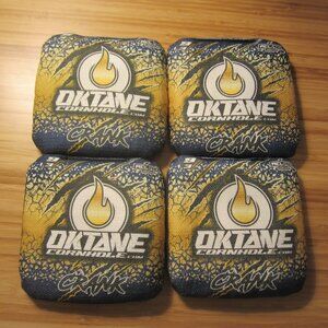 Oktane Cornhole Bags - Crank [9 Fast / 3 Slow] - Blue - ACL Pro 2024